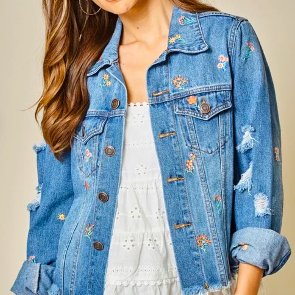 Embroidered jacket